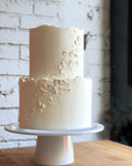 Two-Tier Classic Painted Floral